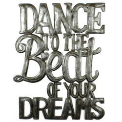 Dance to the Beat Metal Wall Art - Croix des Bouquets
