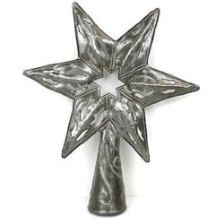 8-inch Metalwork Art Star Tree Topper - Croix des Bouquets (H)