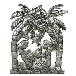 Palm Tree Nativity Wall Art Handmade and Fair Trade