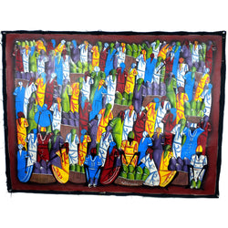 Haitian Acrylic Painting on Canvas Handmade and Fair Trade