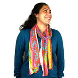 Brighten Up Your Day Cotton Scarf - Asha Handicrafts