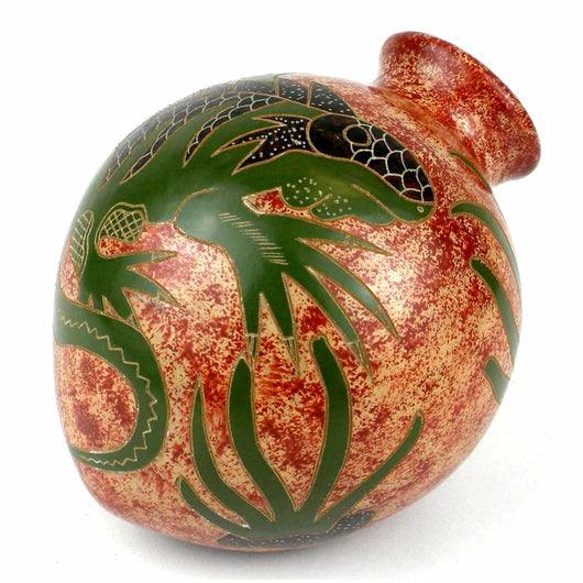 4 inch Chameleon Vase - Esperanza en Accion