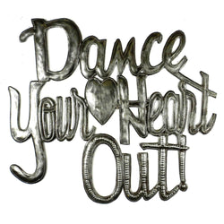 Dance your Heart Out Metal Wall Art - Croix des Bouquets