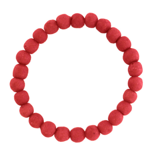 Recycled Glass Bead Bracelet Poppy - Global Mamas