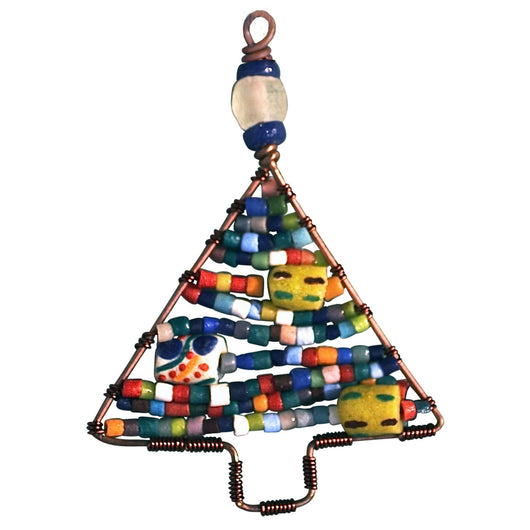 Beaded Tree Ornament Rainbow - Global Mamas (H)