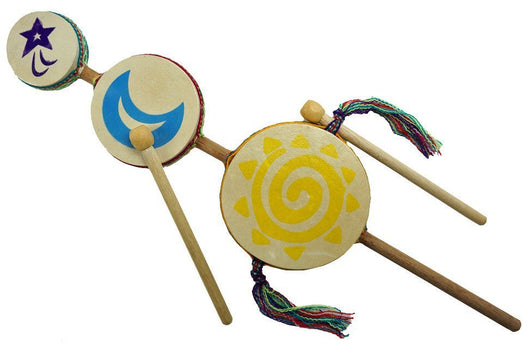 Junior Sun Moon Star Drum - Jamtown World Instruments