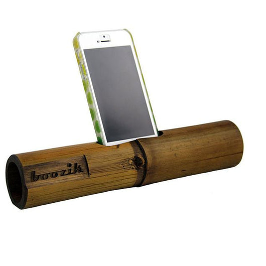 Boozik iPhone Portable Bamboo Amplifier - iPhone Original - Global Groove (A)