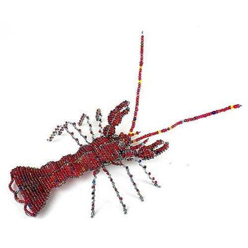 Handmade Beaded Lobster Handmade and Fair Trade