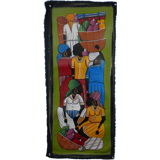 Haitian Acrylic Painting on Canvas Handmade and Fair Trade